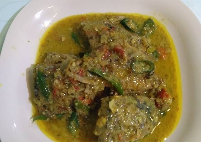 Resep Tongkol bumbu kuning Anti Gagal