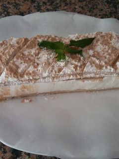 Una foto de Milhojas de merengue