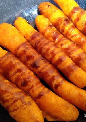 Foto resep Stik Ubi keju