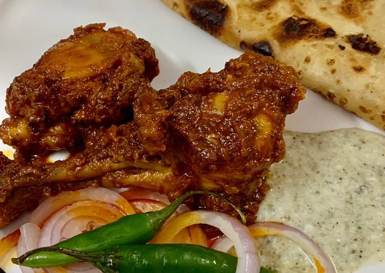 Chicken Tandoori Masala with Paratha