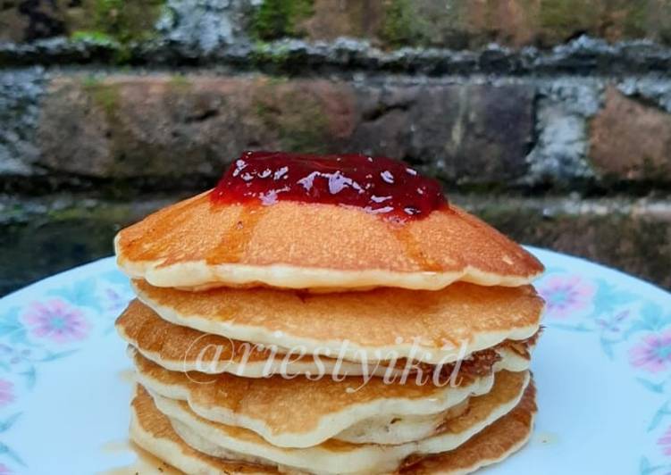 Cara olah Pancake , Enak Banget