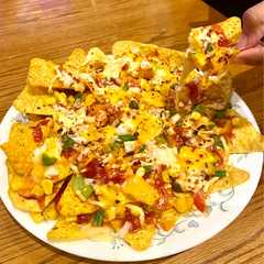 Veg cheesy nachos-レシピのメイン写真