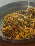 Maggi With Green Matar/ Vegetable Atta Maggi/ Delicious Matar Maggi For Little Craving 🤩