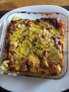 Una foto de Lasaña boloñesa