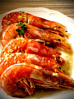 Una foto de Langostinos al horno