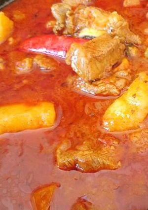 A picture of Beef stew.
