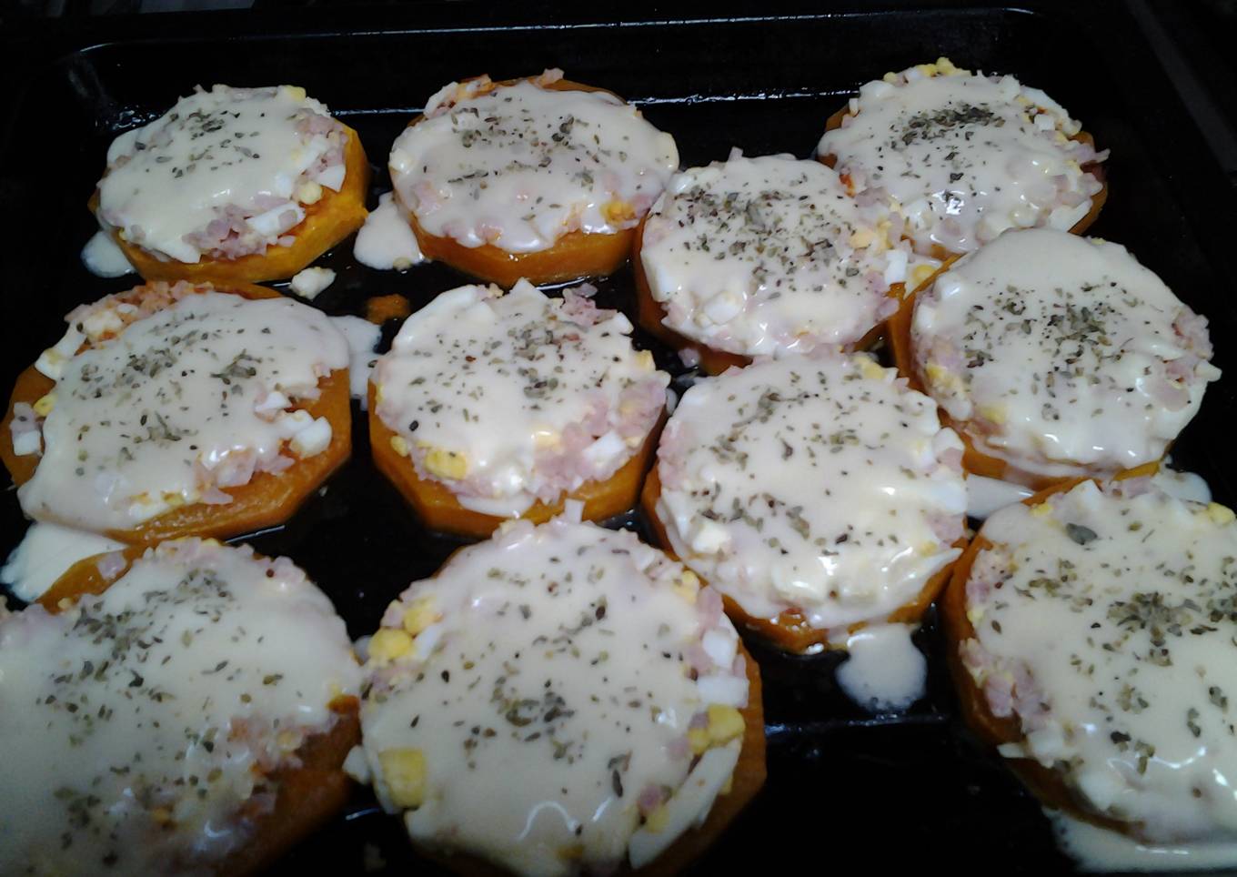 Pizzetitas de calabaza