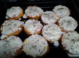 Una foto de Pizzetitas de calabaza
