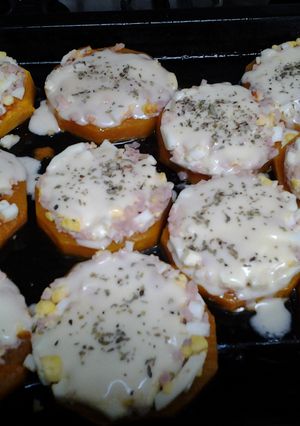 Una foto de Pizzetitas de calabaza