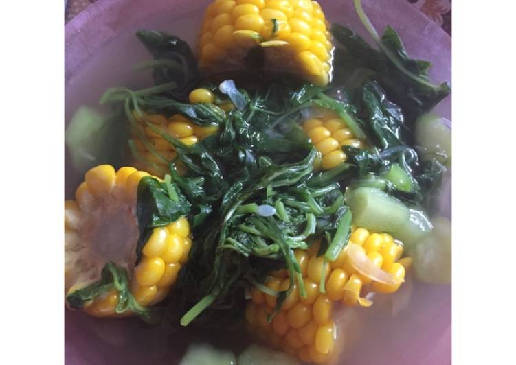 Cara Cepat EnakSayur bening bayam kemangi