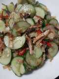 Tumis Timun Jepang Tongkol