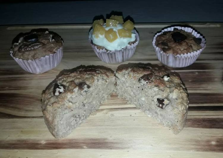 Cupcakes de Avena Riquísimos