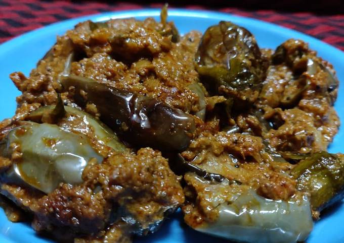 Ennai Kathirikai Brinjal Gravy Sides For Biryani Recipe By Malini