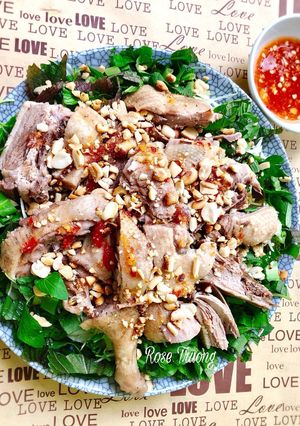 Hình của món Gỏi Thịt Vịt.