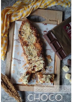 Foto resep Choco Banana Strudel