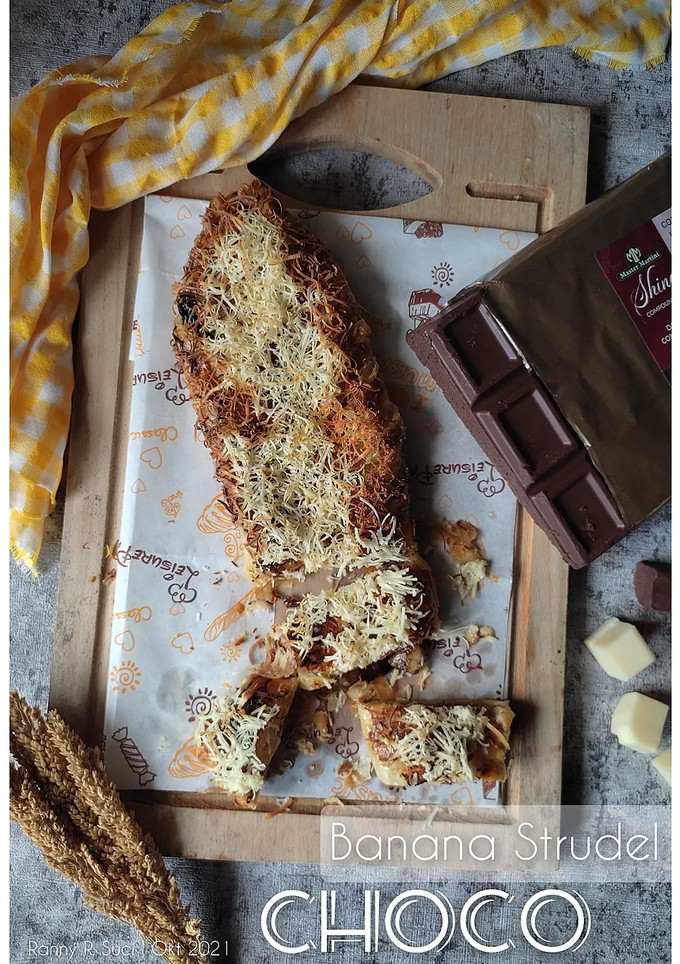 Foto resep Choco Banana Strudel