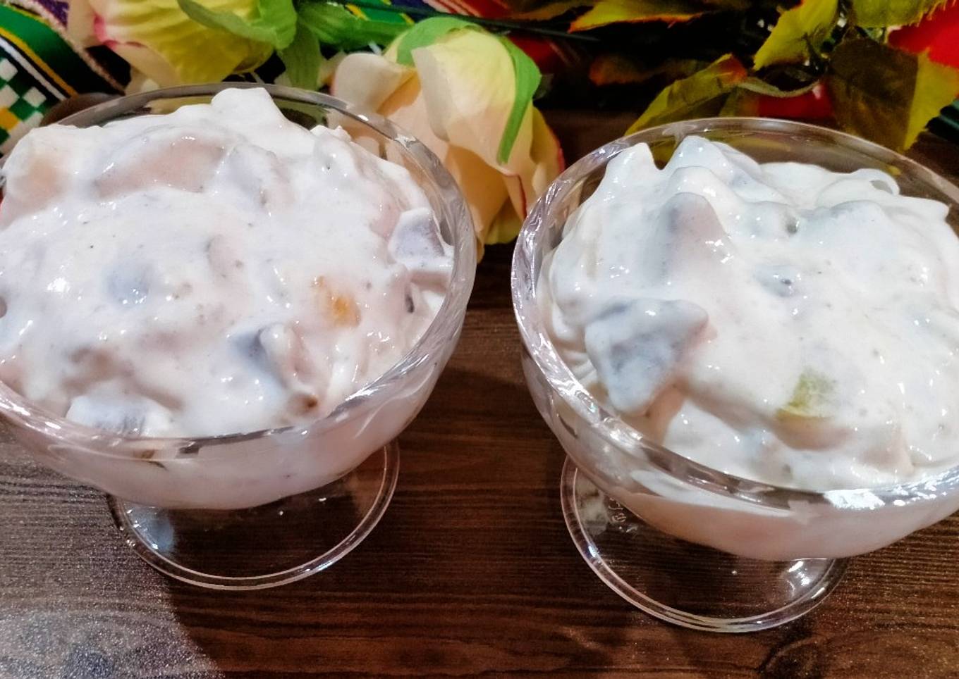 Cream Fruit Chaat