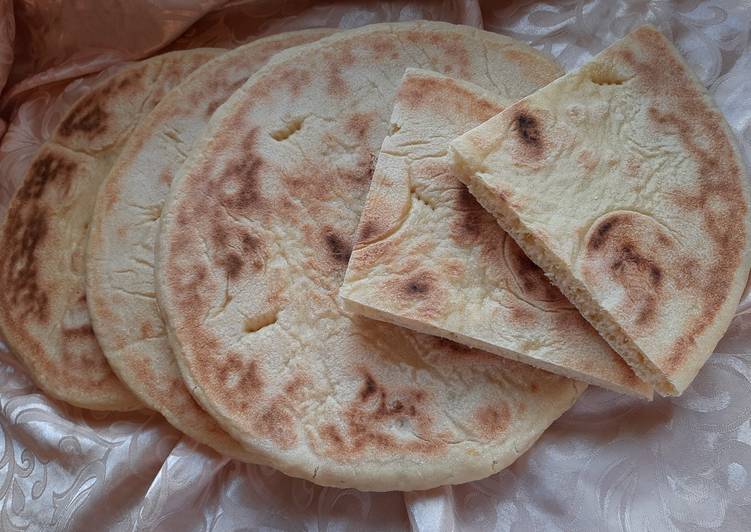 Pan marroquí en la sartén