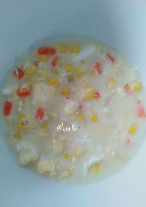 Foto resep Cream sup jagung mpasi 1th+