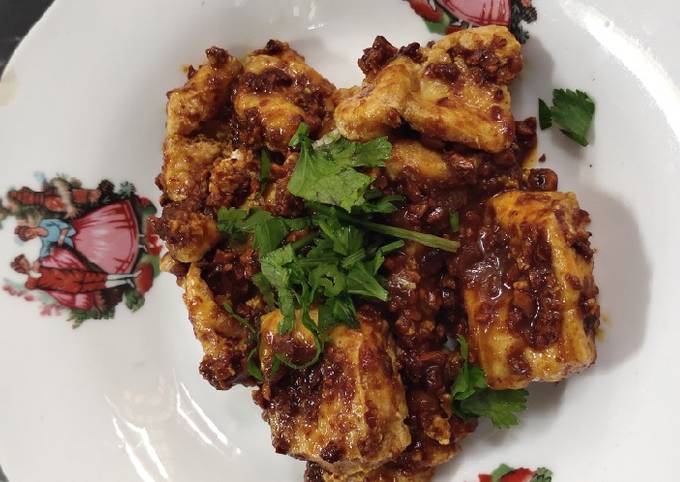 Resep 25. Tahu goreng bumbu kacang yang Lezat