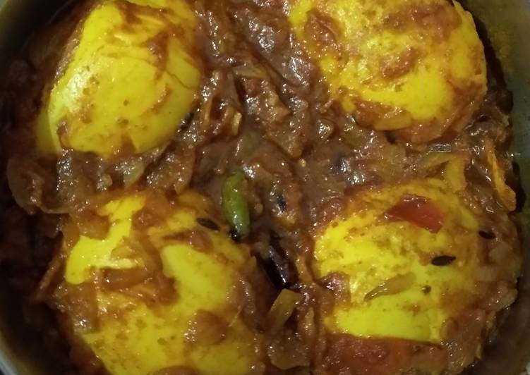 Egg masala curry