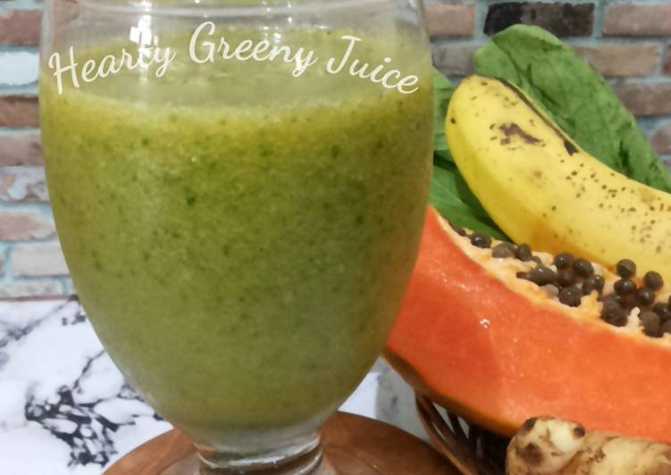 Bagaimana Membuat 2.6~ Hearty Greeny Juice, Bisa Manjain Lidah