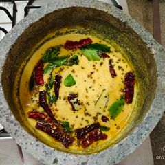 A picture of Mango in curd..mambhazha pullissery.