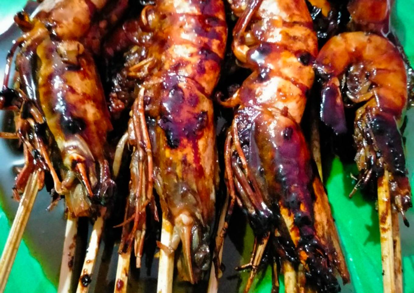 Udang bakar madu