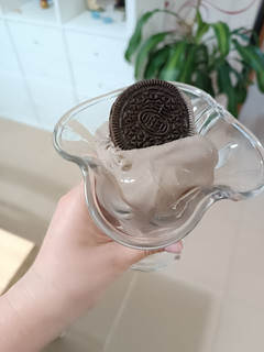 Una foto de Helado de oreo