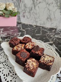 Foto resep Fudgy Brownies Shiny Crust