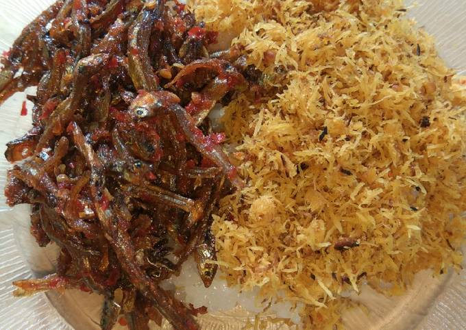 Resep Songklok (ketan serundeng sambal teri) #siapramadhan, Enak