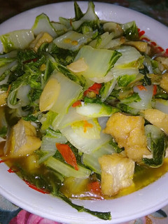 Foto resep Tumis sawi putih & tahu kulit