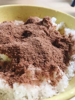 Foto resep Es serut tabur milo