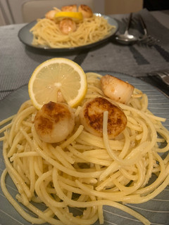 蒜香帶子意粉 的食譜成品照片
