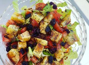 Una foto de Ensalada agridulce