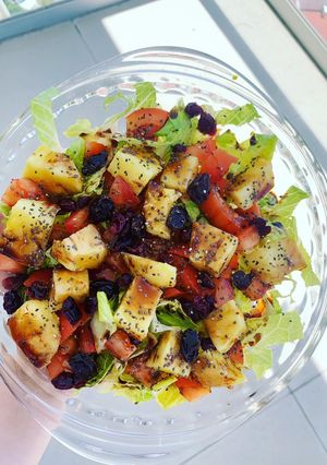 Una foto de Ensalada agridulce
