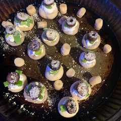 Una foto de Champiñones rellenos