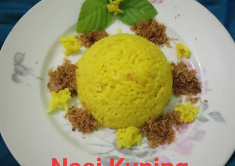 Resep Nasi kuning magic com, Enak Banget