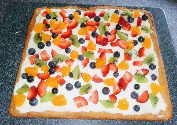 How to Prepare Speedy Fruit pizza