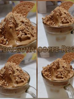 Foto resep Dalgona coffe regal