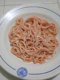 Spaghetti en salsa de jitomate