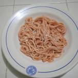 Spaghetti en salsa de jitomate