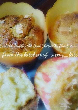 Foto resep Cheese Custard Muffin 😊