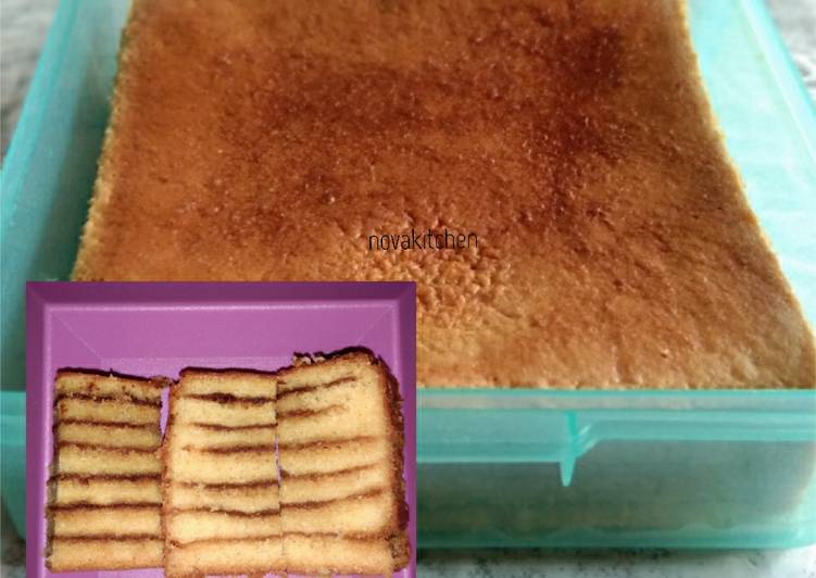 Bagaimana Menyiapkan Cake Lapis Selai Nenas Anti Gagal