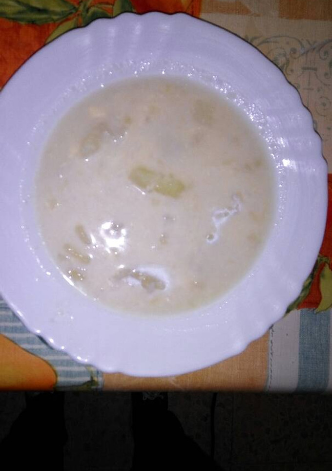 Una foto de Gazpachuelo malagueño