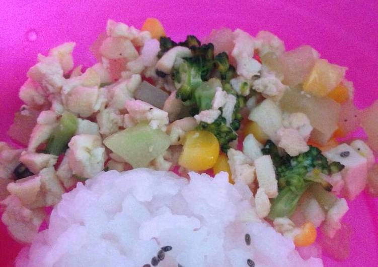 Resep Nasi tumis Tahu labu siem, Enak