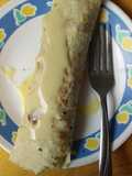 Taco relleno de helado