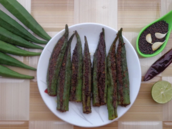Recipe Stuffed bhindi recipe which Delicious