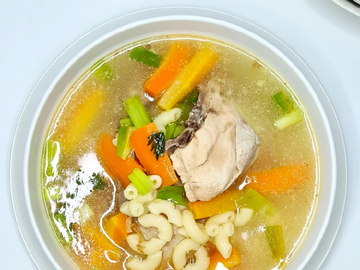 Cara Gampang Membuat Resep Soup Ayam Macaroni yang Menggugah Selera Anti Ribet, Bikin Ngiler