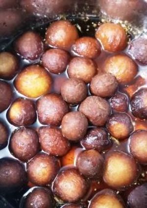 A picture of Gulab jamoon-Diwali Special.